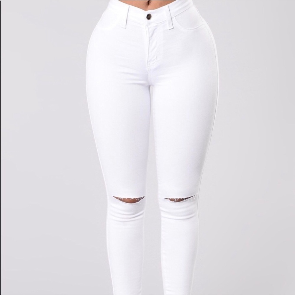 Fashion nova high waist skinning jeans size 9